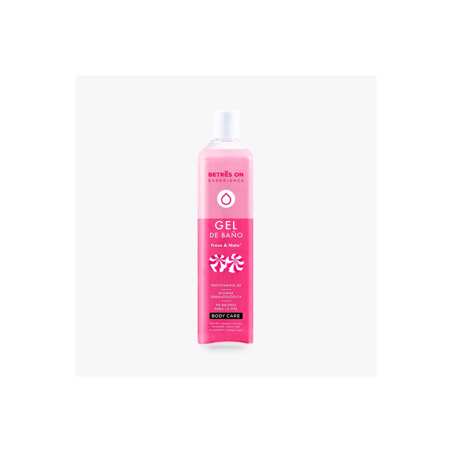 Betres On Gel Baño Fresa y Nata 750ml