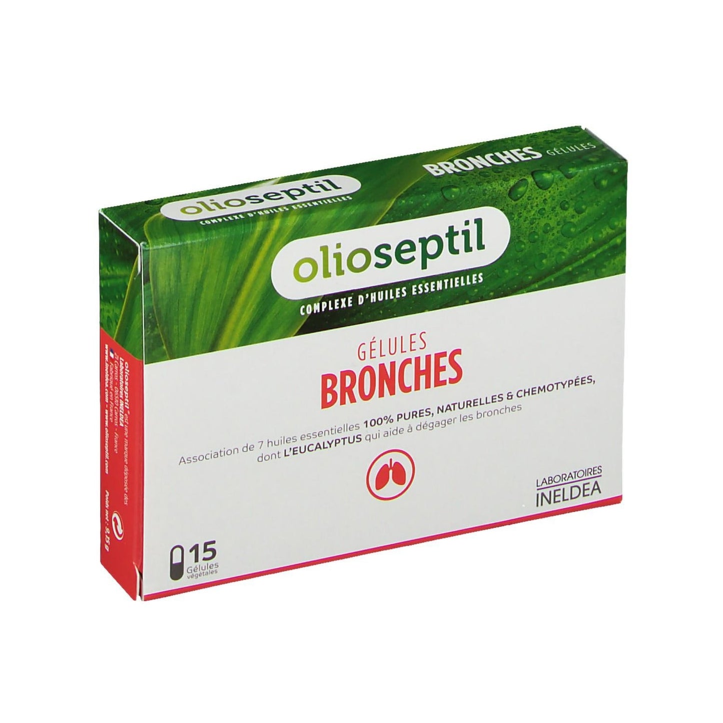 Olioseptil Bronches 15 Cápsulas