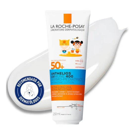 La Roche-Posay Anthelios UVMUNE 400 Dermo-Pediatrics Leche Hidratante SPF50+ 250ml