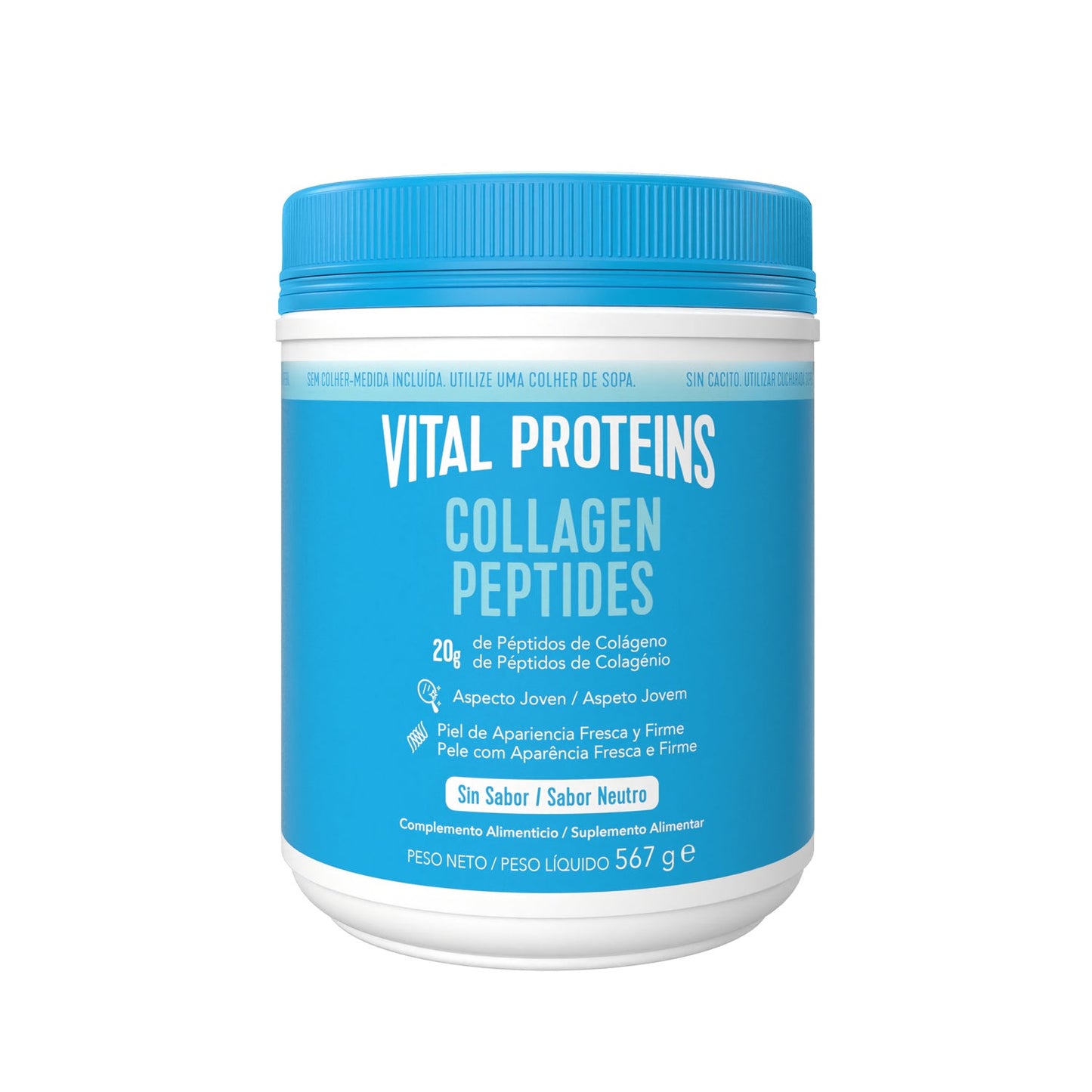 Vital Proteins Collagen Peptides Péptidos de Colágeno Sin Sabor 567g