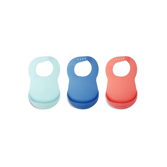 Suavinex Babero Baby Art Flexible Pelicano +4m 1ud