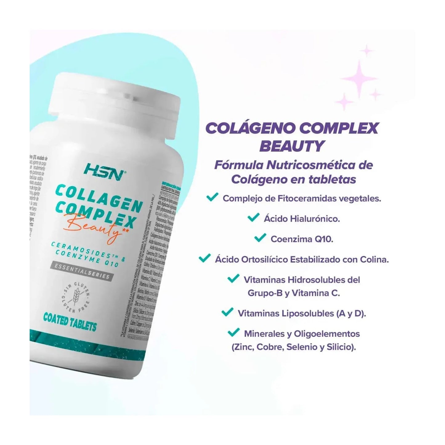 HSN Colágeno Complex Beauty 120comp