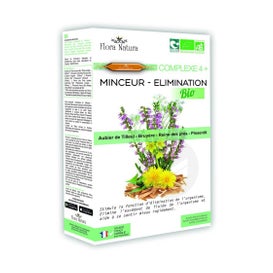 Flora Natura Complejo Eliminación Adelgazante Ampollas 20x15ml