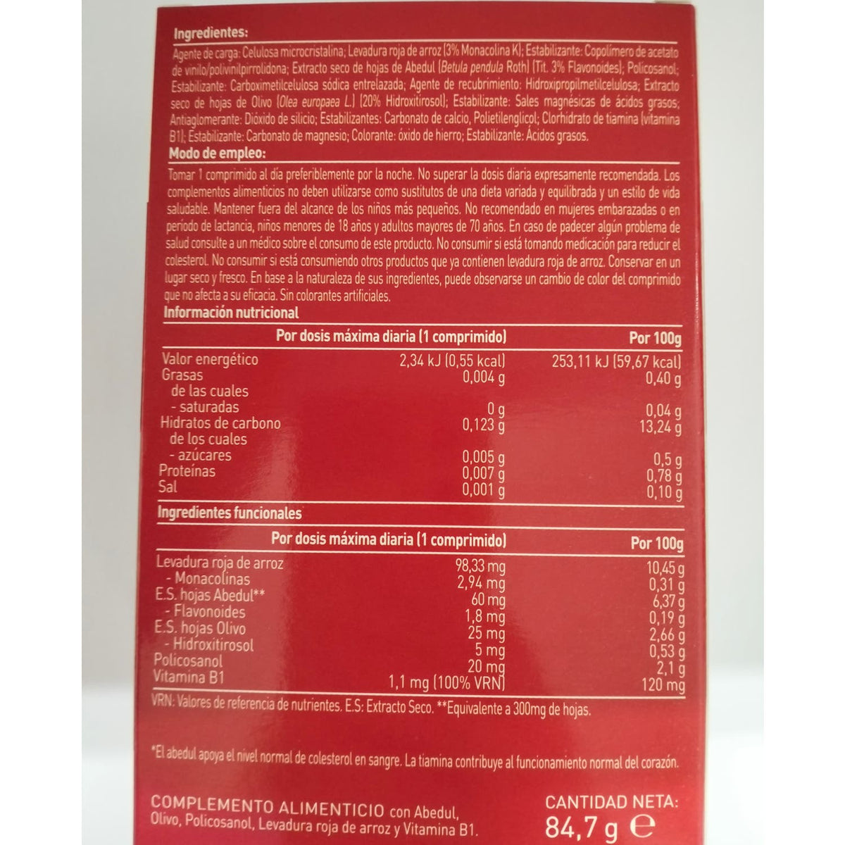 NS Nutritional System Cardioprotect Lipiben 90comp
