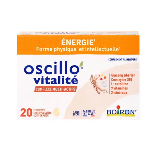 Boiron Oscillo' Vitalité Naranja 20comp