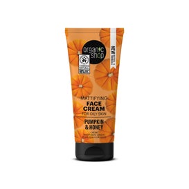 Organic Shop Mattifying Face Cream Pumpkin & Honey Oily Skin 50ml
