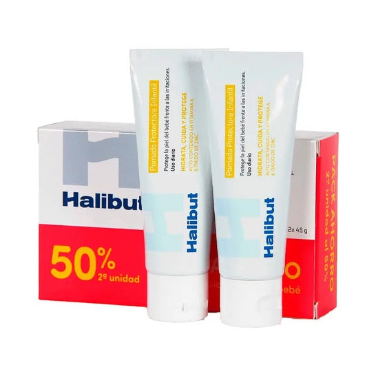 Halibut Pomada Protectora Infantil 2x45g