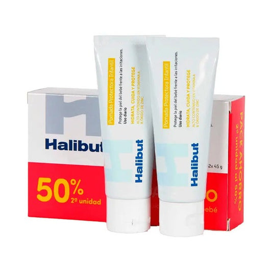Halibut Pomada Protectora Infantil 2x45g