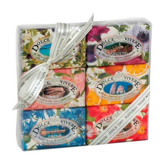 Nesti Dante Dolce Vivere Soap Set 6x150 g