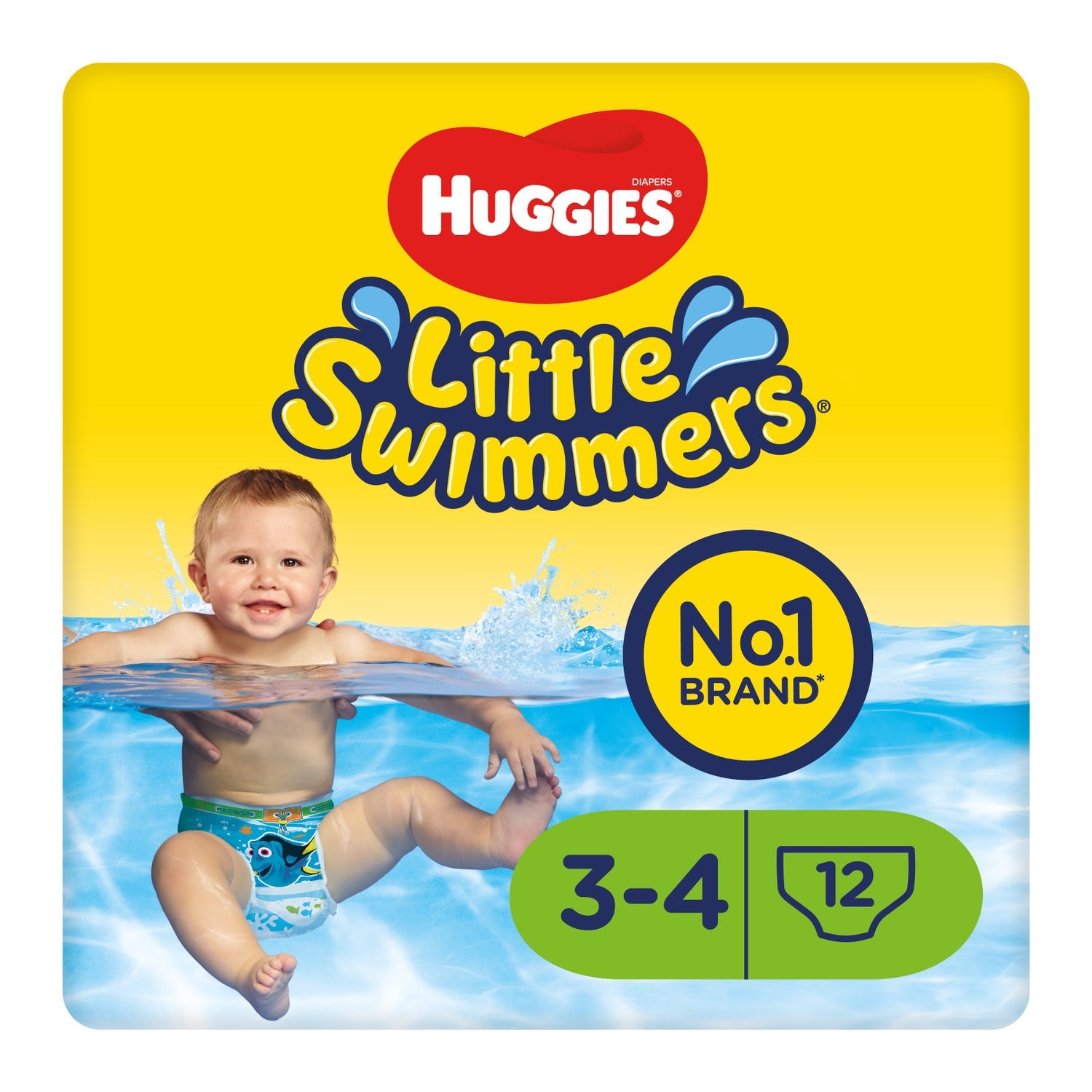 Abrazos Pañal Bañador Talla 3-4 7-15 kg 12 uds