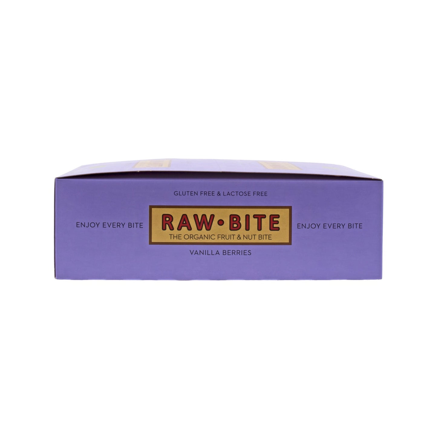 Rawbite Pack Barritas Ecológicas de Vainilla Y Frutos Rojos 12X50g