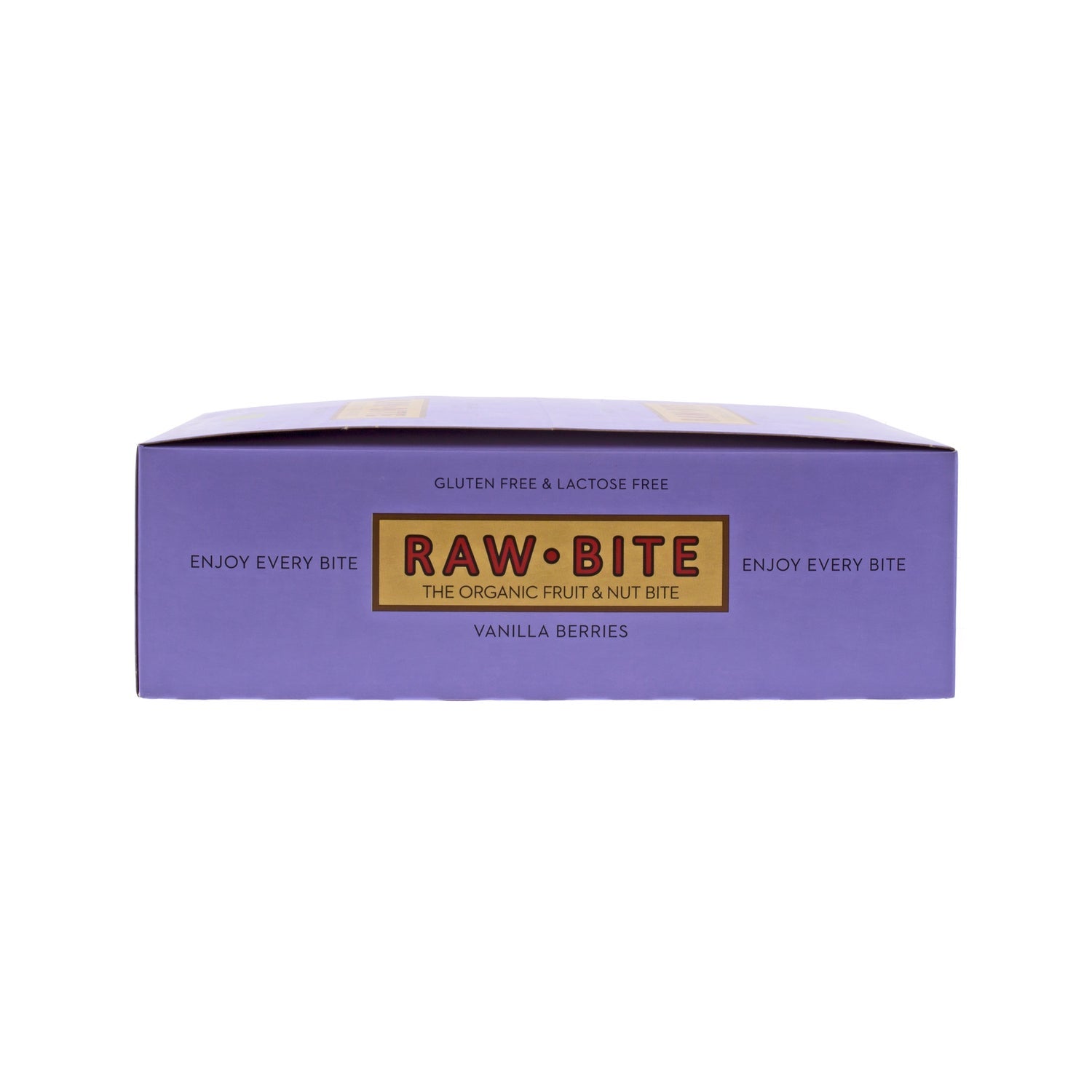 Rawbite Pack Barritas Ecológicas de Vainilla Y Frutos Rojos 12X50g