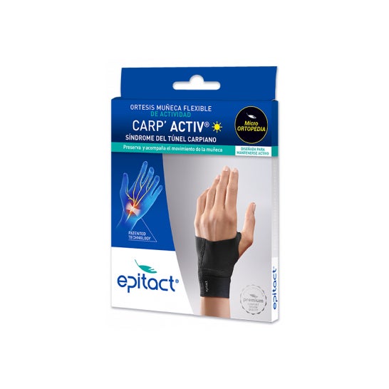 Epitact Órtesis Muñeca Flexible Carp'Activ derecha L 1ud