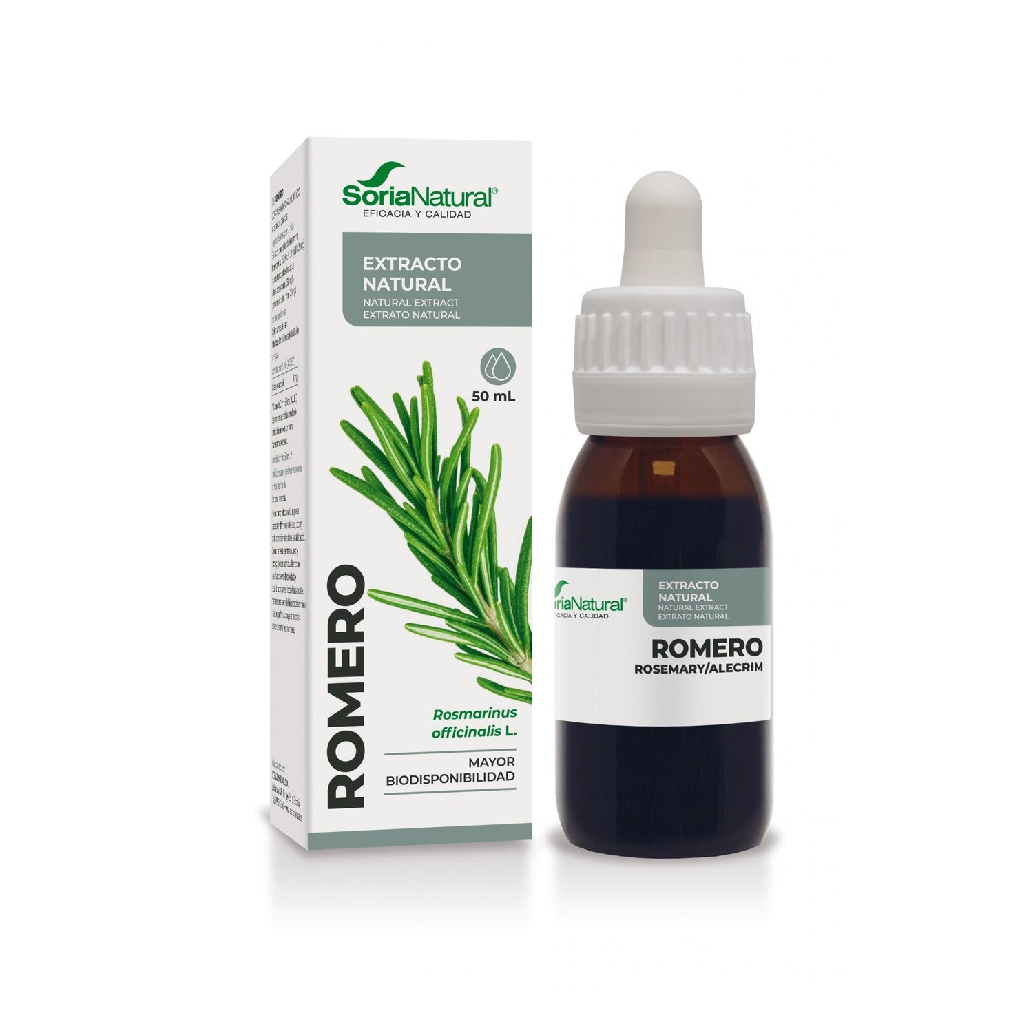Extracto Romero 50ml Xxi Soria Natural