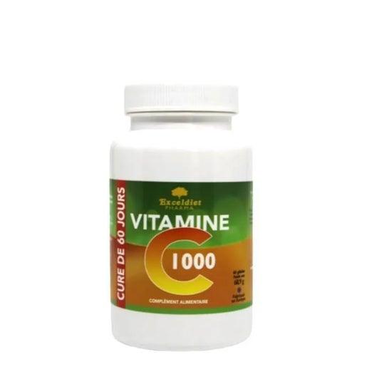 Exceldiet Pharma Vitamina C 1000 60 Perlas