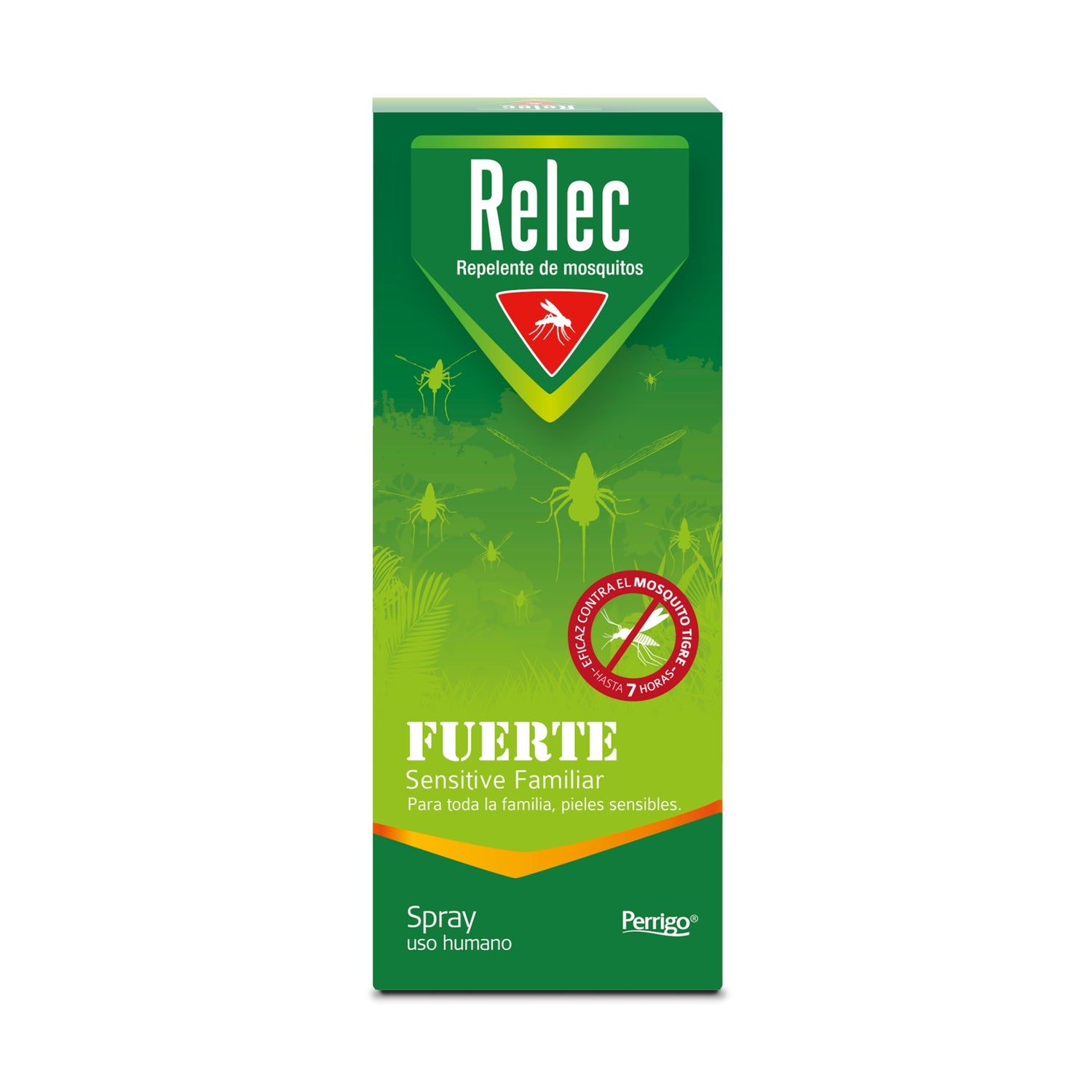 Relec Repelente de Mosquitos Fuerte Sensitive Familiar Spray 75ml