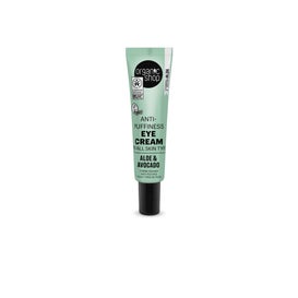 Organic Shop Anti-Puffiness Eye Cream Aloe & Avocado 30ml