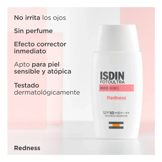 ISDIN FotoUltra Redness Rojeces SPF50 50 ml