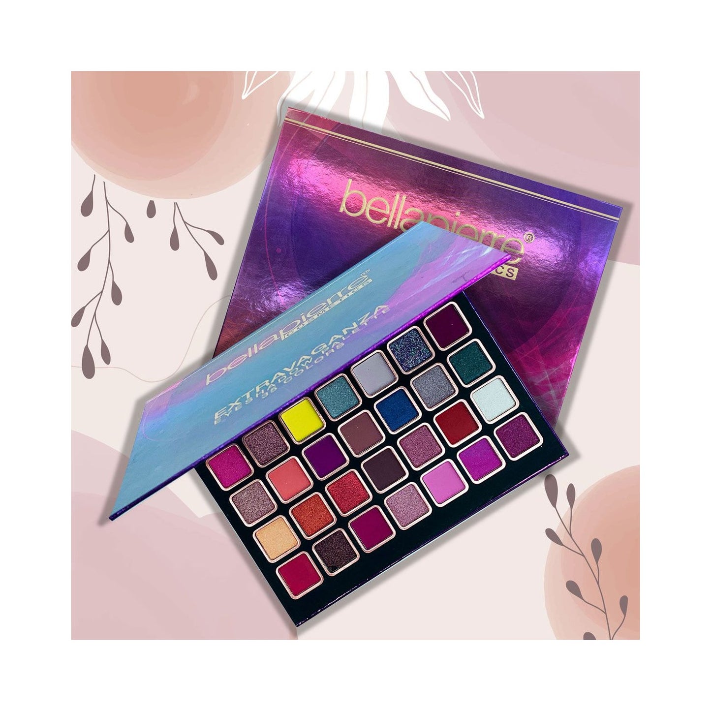 Bellapierre Cosmetics Paleta 35 Sombras Extravaganza 38g