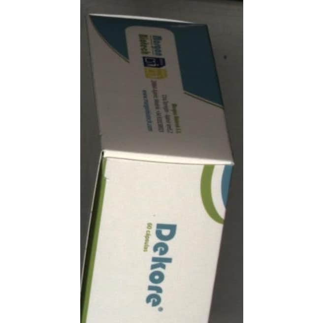 Margan Complemento Alimenticio Dekore 60 Caps