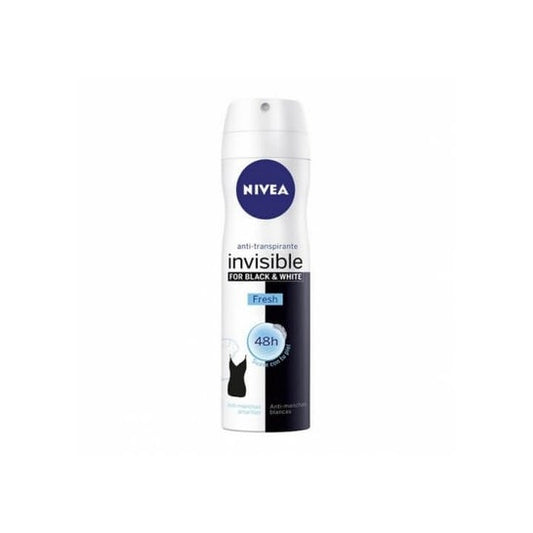 Nivea Black And White Invisible Fresh Desodorante Spray 200ml