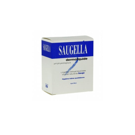 Saugella Dermoliquide Toallitas íntimas X10 Toallitas
