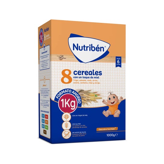 Nutriben 8 Cereales y Miel 1Kg