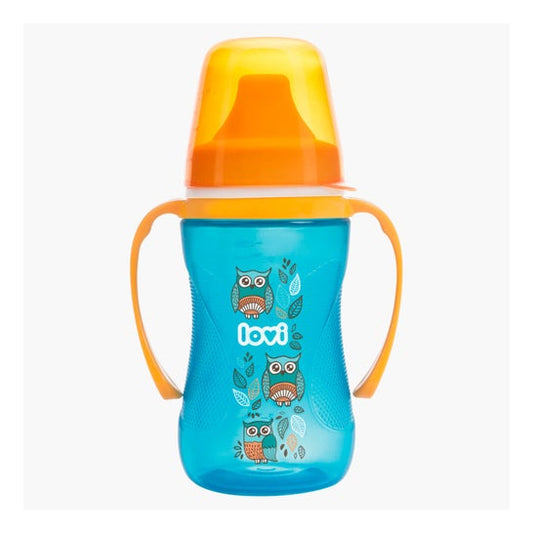 Lovi Taza Antigoteo Folky +12m Turquesa 250ml