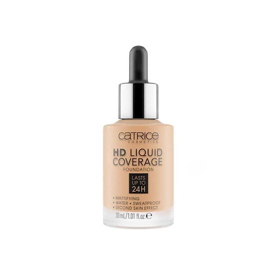 Catrice Hd Liquid Coverage Lasts Up To 24H 032 Nude Beige 30ml