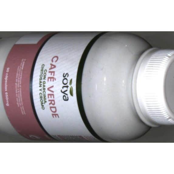 Sotya café verde + garcinia + chitosán + cromo 650 mg 90 cápsulas