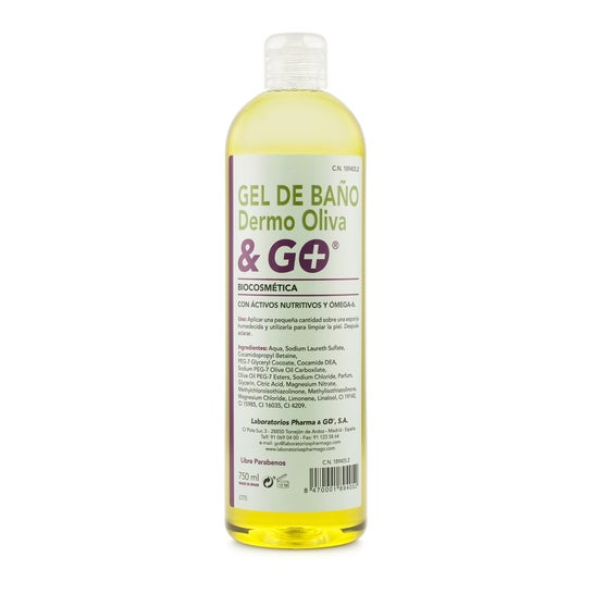 Pharma & Go Gel Baño Aceite de Oliva 750 ml
