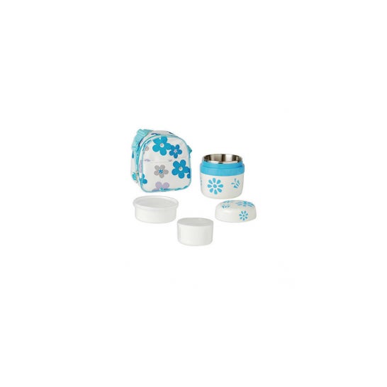 Saro Papillero Picnic 600ml con Bolsa Decorada