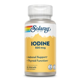 Solaray Iodine 500mcg 30 caps