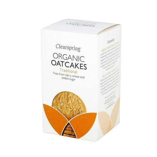Clearspring Tortas Avena con Sal sin Azucar 200g