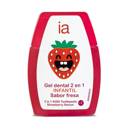 Interapothek Gel Dental Infantil 2 En 1 Fresa 75 ml