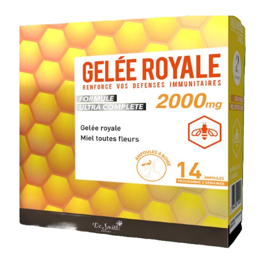 Dr Smith Jalea Real 2000mg 14 ampollas
