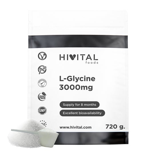 HIVITAL Glicina pura 3000 mg 720 g