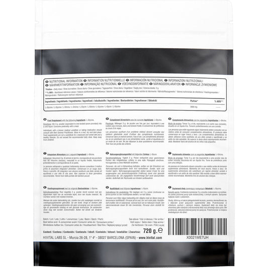 HIVITAL Glicina pura 3000 mg 720 g