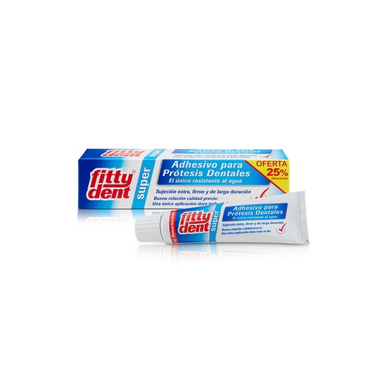 Fittydent Super Adhesivo Prótesis Dentales 40g