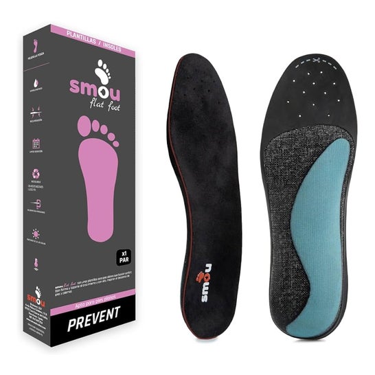 Smou Flat Foot Plantilla Pie Plano Talla 41/42 1 Par