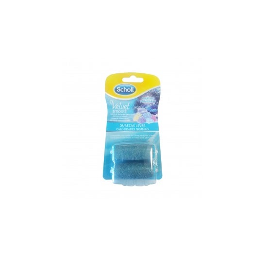 Scholl Velvet Smooth Minerales Marinos cabezales recambio de durezas leves 2 uds