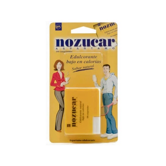 Nozucar aspartamo 500comp