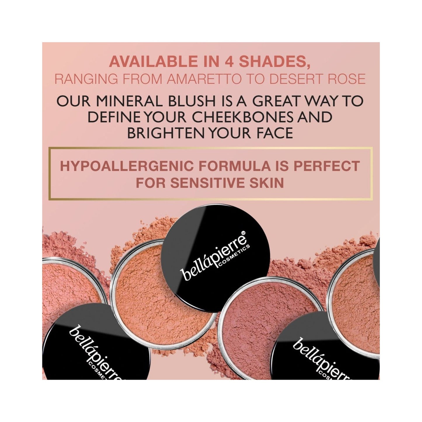 Bellapierre Cosmetics Colorete Mineral Blush Autumn Glow 4g