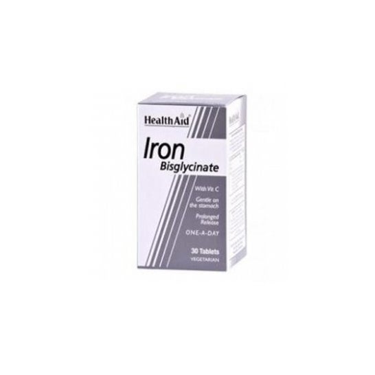 Health Aid Hierro Bisglicinato 30mg 30comp
