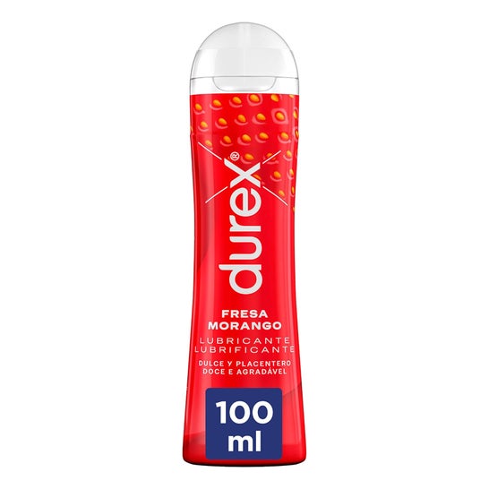 Durex Lubricante Sabor Fresa 100ml