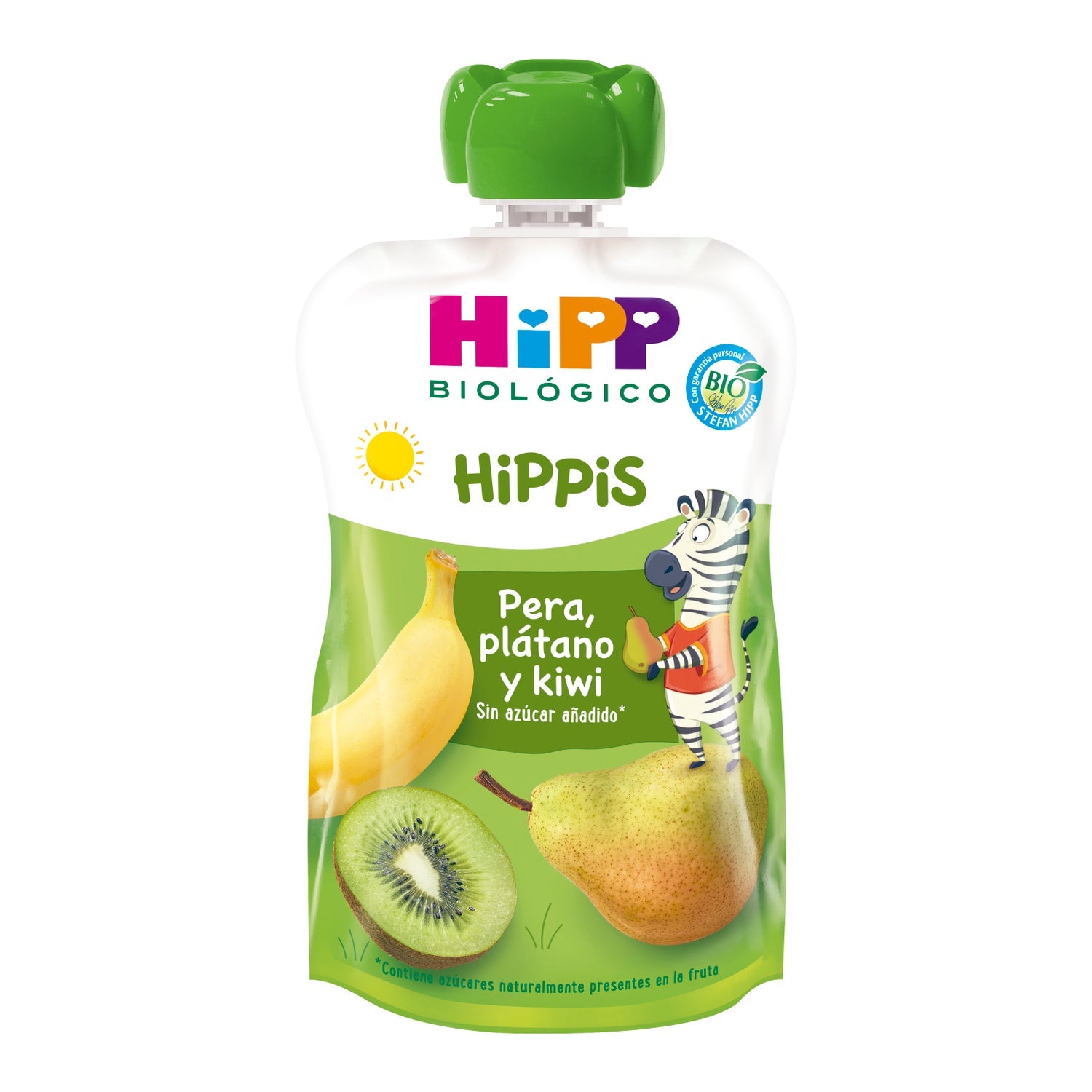 Hipp Pouches Pera Plátano y Kiwi Bio 100g