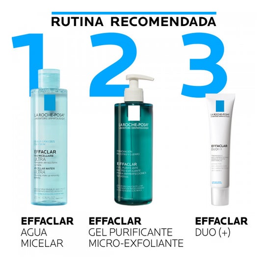 La Roche-Posay Effaclar Gel Purificante Micro-Exfoliante 200ml