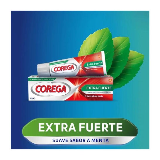Corega Extra Fuerte Crema Fijadora 40g