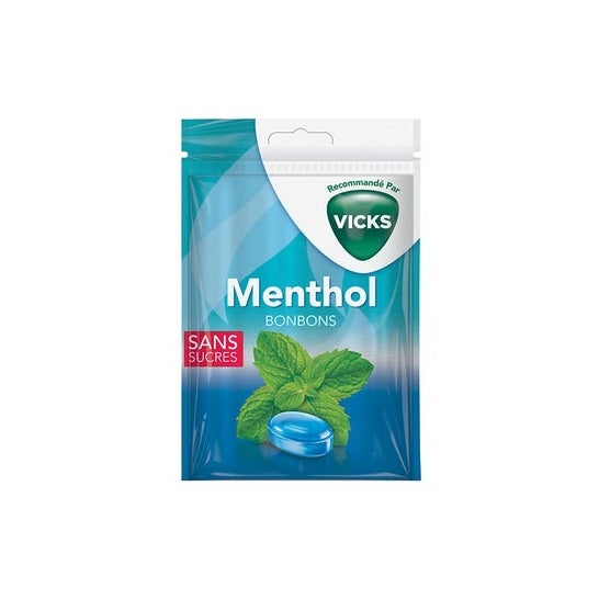Vicks Caramelos Mentolados sin Azúcar 72g
