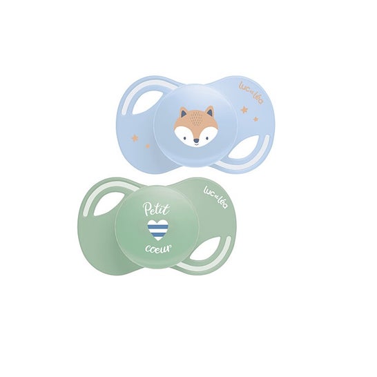 Luc Et Léa Collection Duo Chupete 0-6 Meses C2 2uds